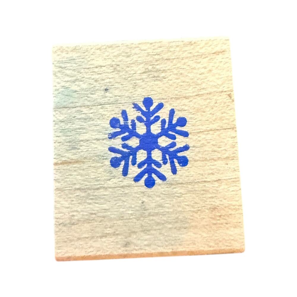 All Night Media Tiny Snowflake 155A Rubber Stamp